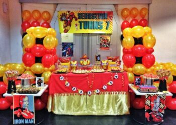 Iron Man Birthday Party Decor