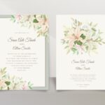 How to Create Beautiful Lily Wedding Invitations