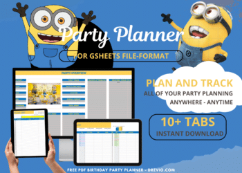 Minions Birthday Party Planner