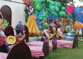Snow White Birthday Outdoor Decorations