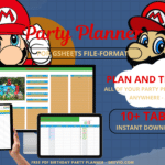 Super Mario Birthday Party Planner