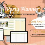 Tom & Jerry Birthday Party Planner