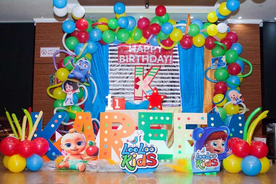 Colorful Balloon arch