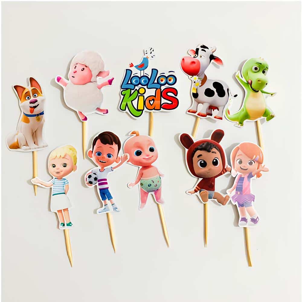 DIY Custom LooLoo Kids Cake Topper