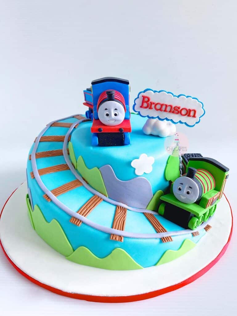 Thomas and Friends Railway Birthday Cake