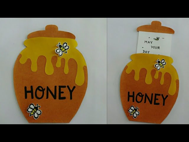 DIY Honey Jar Card - Handmade