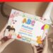 Cartoon ABC Kids Birthday Invitations