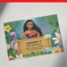 Disney Moana 2 Birthday Invitations