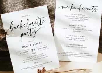 Bachelorette Invitation Templates (Credit: etsy)