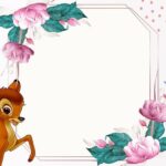 Enchanting Bambi Birthday Invitations to Inspire