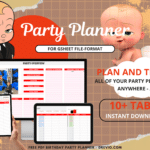 Boss Baby Birthday Party Planner