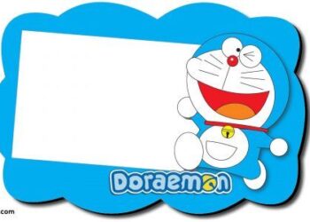Doraemon Birthday Invitations (Credit: bagvania)