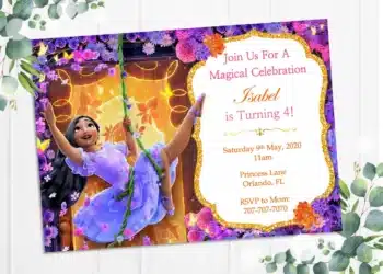Encanto Birthday Invitations (Credit: etsy)
