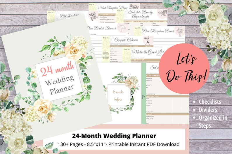 Garden Wedding Party Planner
