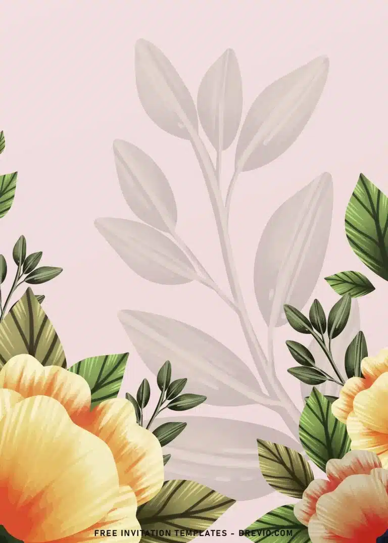 Hand Drawn Wedding Invitations 1