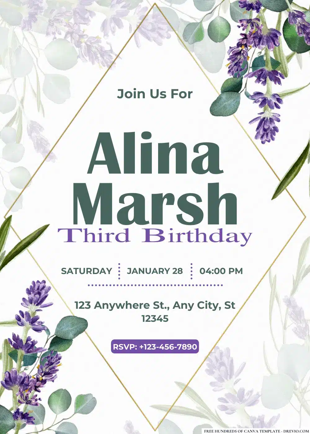 Invitation Styles Work Best for Lavender Designs