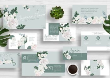 Jasmine Wedding Invitations (Credit: pinterest)
