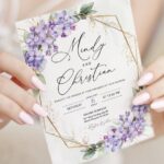 Lavender Wedding Invitations: How to Incorporate This Soft, Romantic Hue into Your Wedding