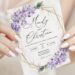 Lavender Wedding Invitations (Credit: etsy)