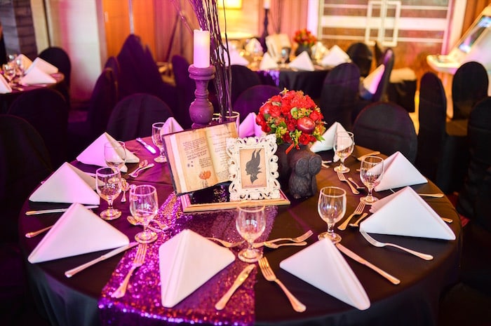 Maleficent Birthday Table
