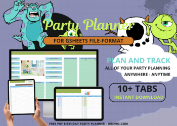 Monster Inc. Birthday Party Planner
