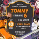 Design Unique Naruto Birthday Invitations