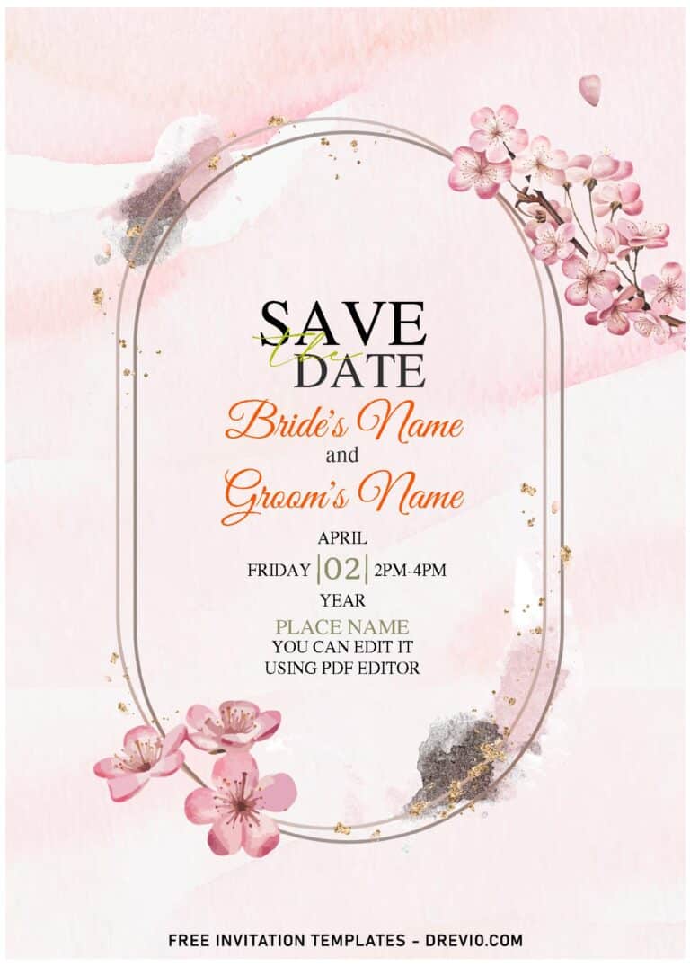 Personalize Modern Wedding Invitations