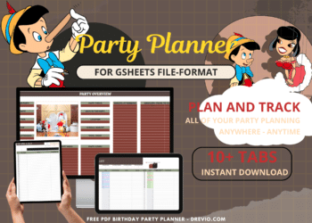 Pinocchio Birthday Party Planner