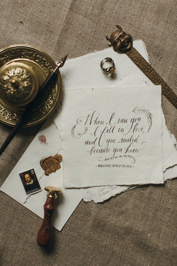 Shakespearean Love Wedding Party Planner