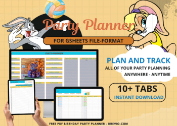 Space Jam Birthday Party Planner