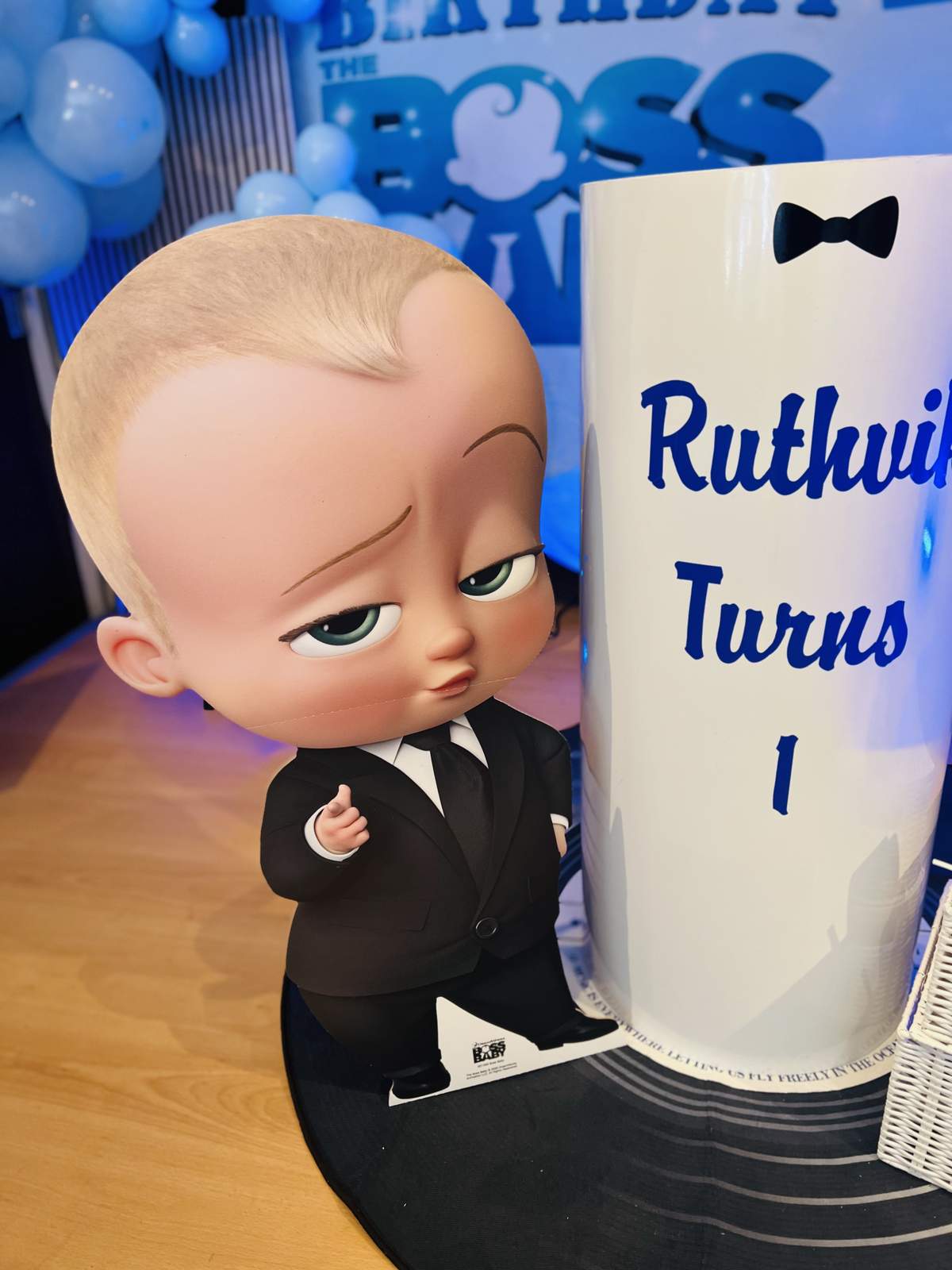 The Boss Baby Birthday Cutouts