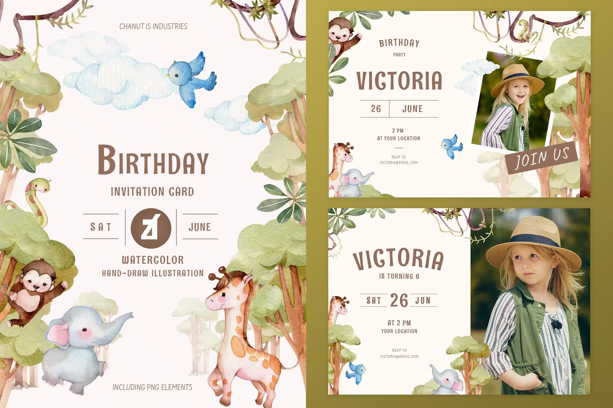The Main Elements of Jungle Birthday Invites