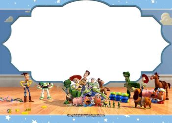 Toy Story Birthday Invitations