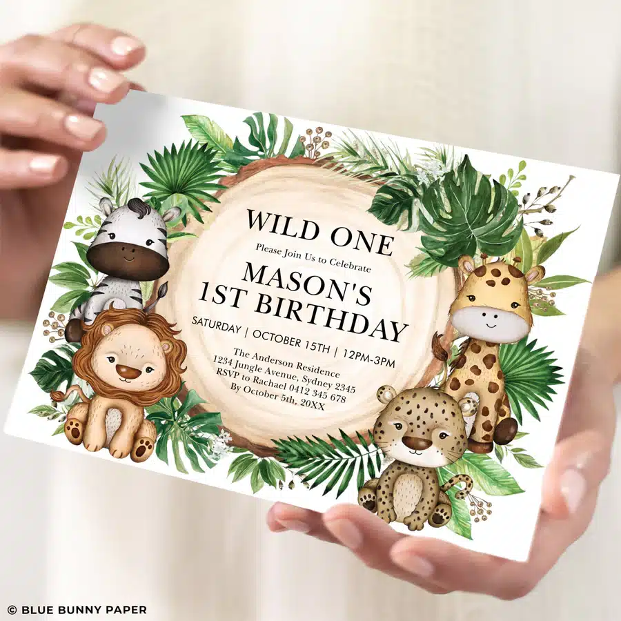 Why Should You Use Jungle Birthday Invites