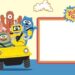 Yo Gabba Gabba Invitations (Credit: pinterest)