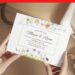 Spring Garden Wildflower Wedding Invitations