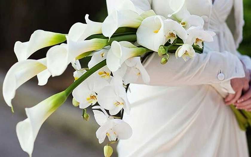 Calla Lily Wedding Bouquet