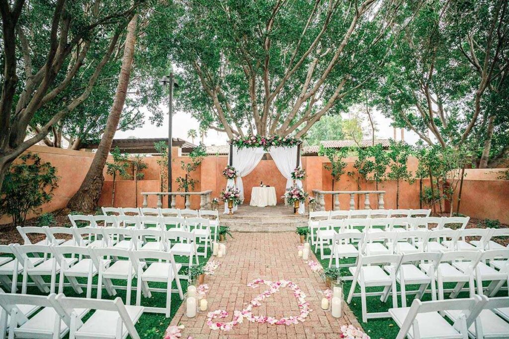 Rustic Backyard wedding