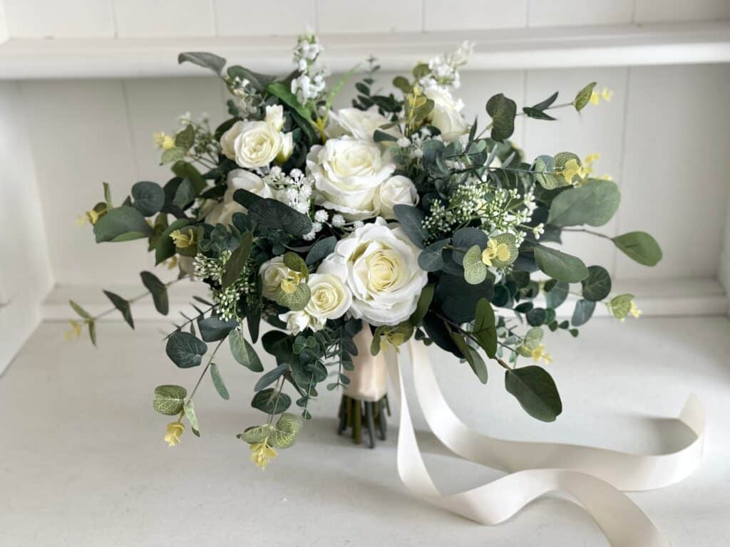 Greenery and Floral centerpiece