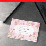 (Free PDF Invitation) Whimsical Floral Garden Wedding Invitations
