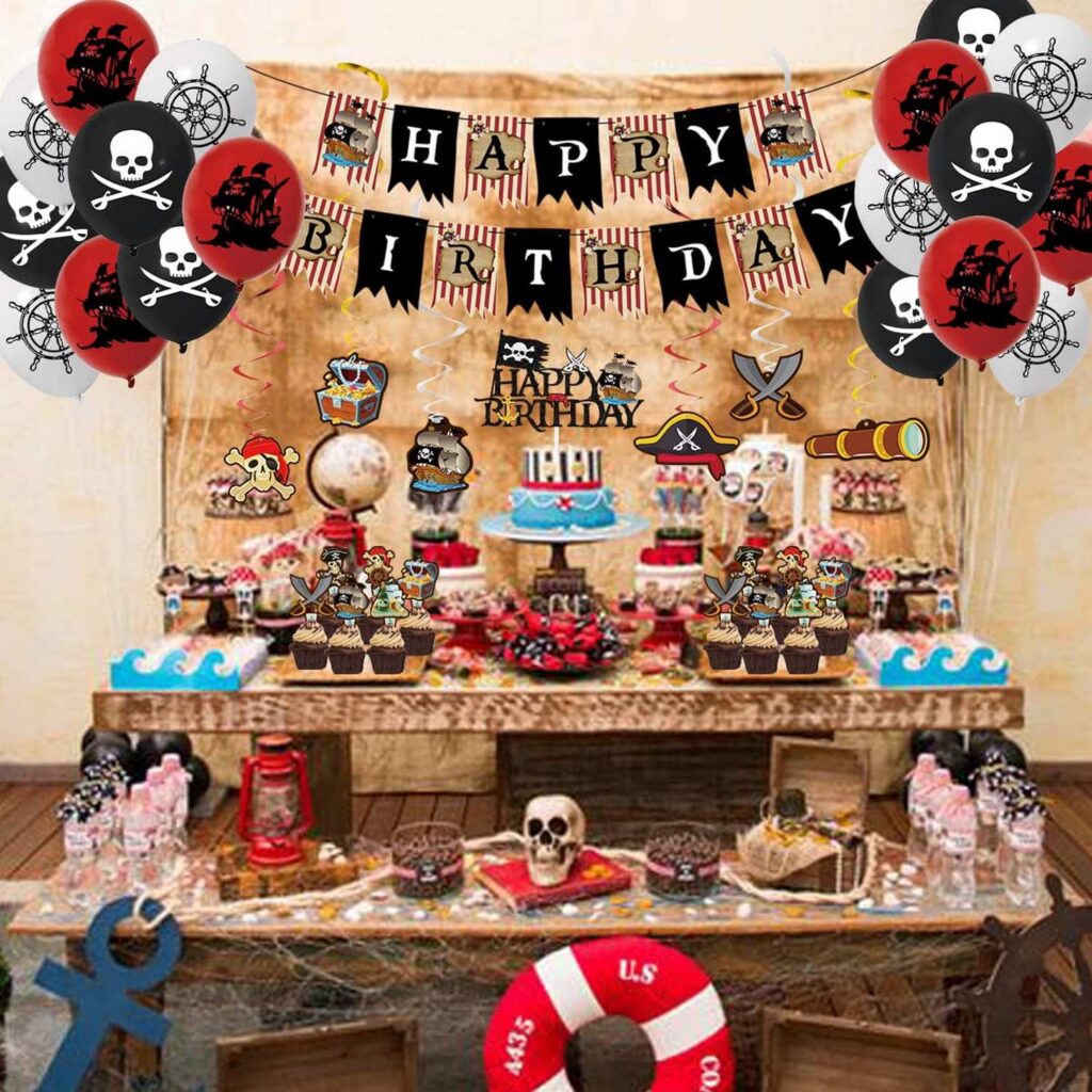 Pirate Birthday Party Decor
