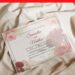 Aesthetic Spring Floral Wedding Invitations