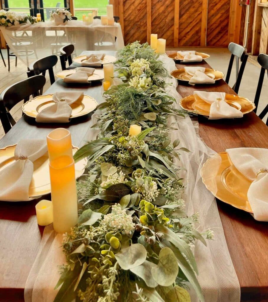 Eucalyptus Table Runner