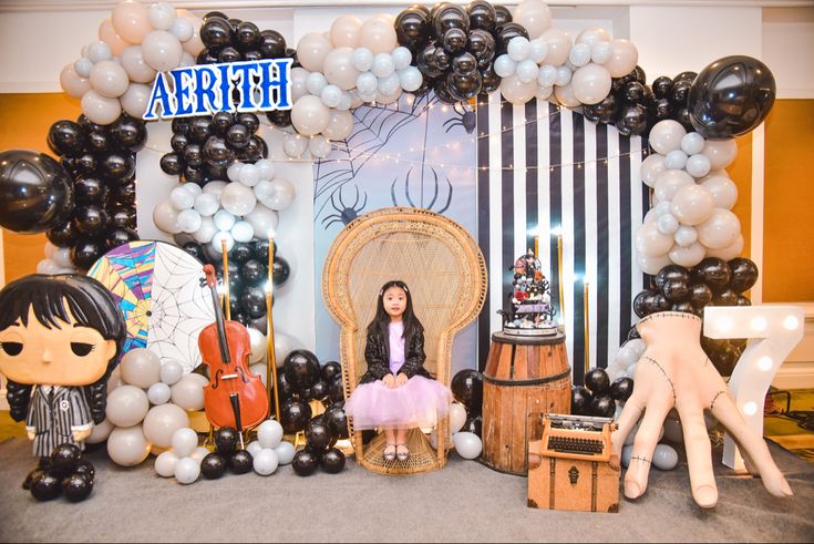 Addams Family Birthday Party Planner