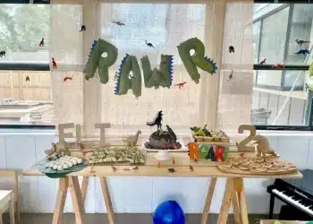 Affordable Dino Party for 5-Year-Olds (Credit: partieswithacause)