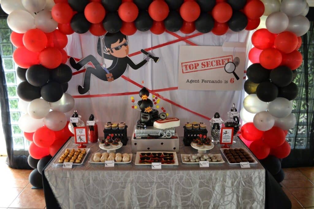 Agent Spy Birthday Party Planner 