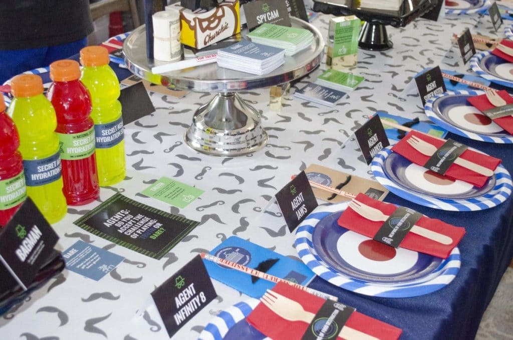 Agent Spy Birthday Party Planner 