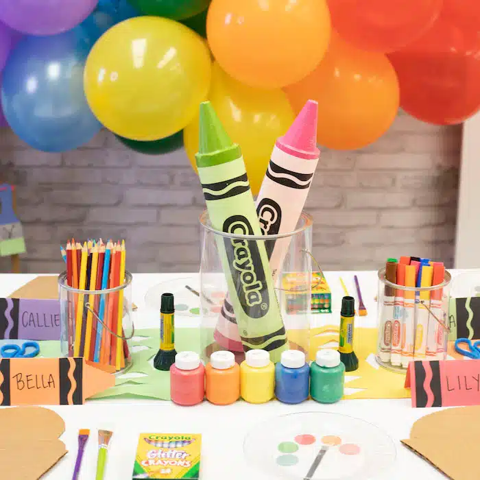 Arts and Crafts Birthday Party Planner