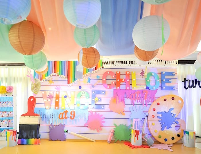 Arts and Crafts Birthday Party Planner