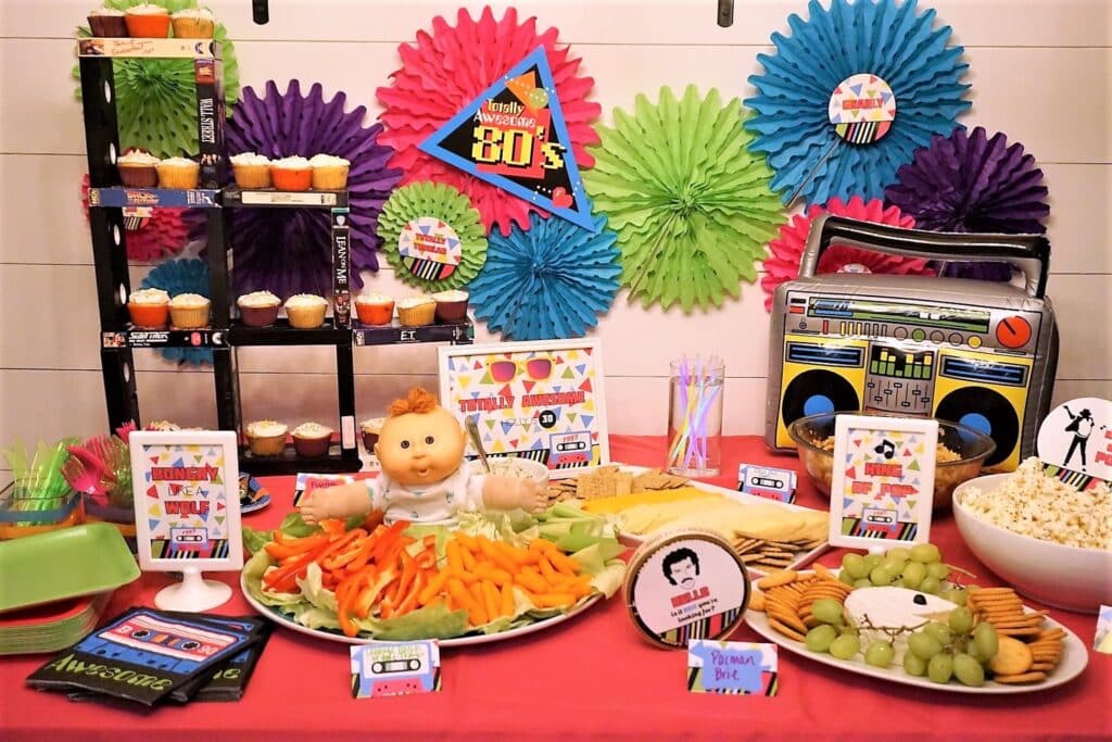 Awesome 80s Birthday Party Planner